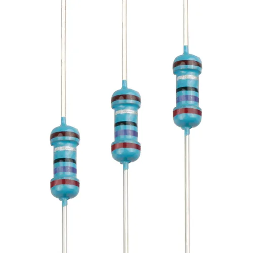 Miniatura 90 de 100pcs 1 ohm Resistor 1/4w (0.25 W) Resistencia fija de película metálica de tolerancia ±1%, múltiples valores de resistencia opcional
