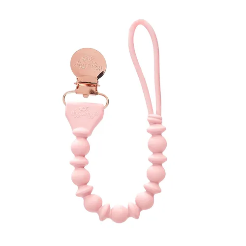 Miniatura 10 de Itzy Ritzy Clip para chupete de silicona; correa para chupete de silicona 100% de grado alimenticio con clip que mantiene los chupetes, mordedores