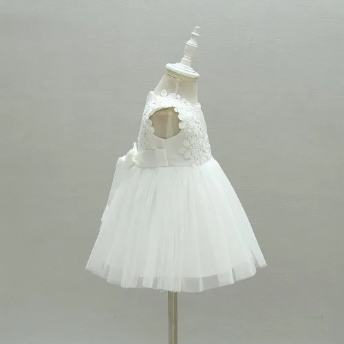 Miniatura 4 de CareCheer Vestido de bautizo para bebé niña, vestido de bendición de dedicación de bautizo, vestidos de ocasión especial con bordado floral