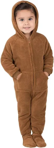 Miniatura 6 de Footed Pajamas - Enterizo con capucha a juego para la familia Suéteres de una pieza para niños, niñas, hombres, mujeres y mascotas, unisex, Candy