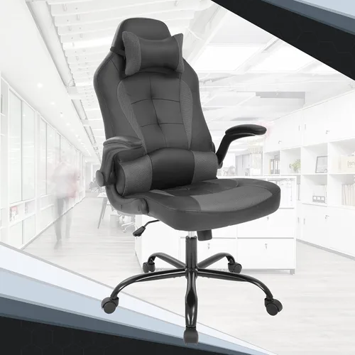 Miniatura 8 de Silla de computadora para videojuegos, silla de computadora de carreras, silla de oficina, silla de escritorio moderna y ajustable, silla ergonómica