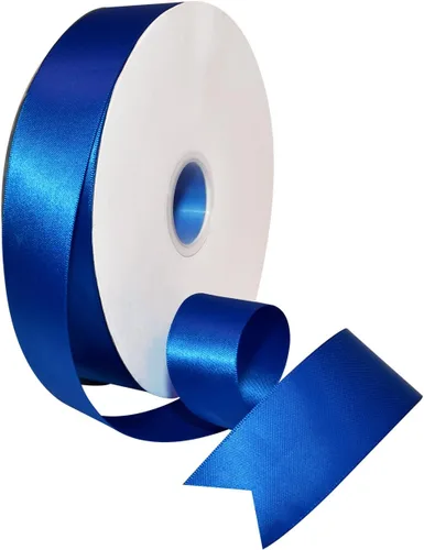 Miniatura 81 de Morex Ribbon Cinta de satén de doble cara de 1/4 pulgadas x 100 yardas, cinta blanca antigua para envolver regalos, tarjetas de regalo