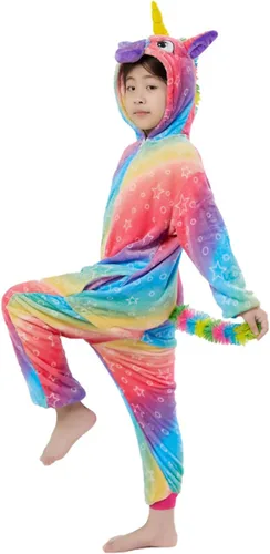 Miniatura 20 de Mameluco de unicornio para pijamas de animales, cosplay, disfraz unisex de Halloween