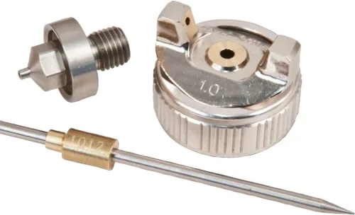 Miniatura 5 de JET Mini pistola de pulverización HVLP neumática, boquilla de 0.039 in, taza de 125 cc (modelo JAT-501)