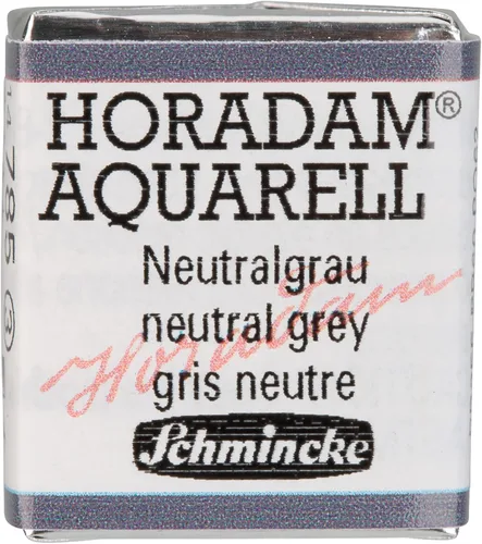Miniatura 30 de Schmincke - HORADAM® AQUARELL - acuarelas de los mejores artistas, 786 Antracita, 14 786 044, 1/2 sartén