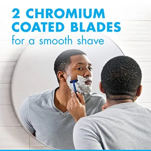 Miniatura 3 de Gillette Sensor2 - Maquinillas de afeitar desechables para hombres, Lubrastrip activado por agua para ayudar a evitar la irritación de la piel, 18