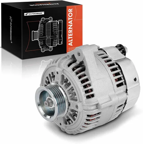 A-Premium Alternador compatible con Jaguar XJ6 1993-1997, XJR 1995-1997, XJS 1995-1996, Vanden Plas 1993-1997, 4.0L, 12V 120A polea de 5 ranuras en