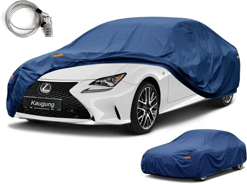 Miniatura 76 de Kaugung Funda de coche resistente para BMW M2 (2019-2024), impermeable, resistente a todo tipo de clima, protección contra el sol, lluvia, polvo