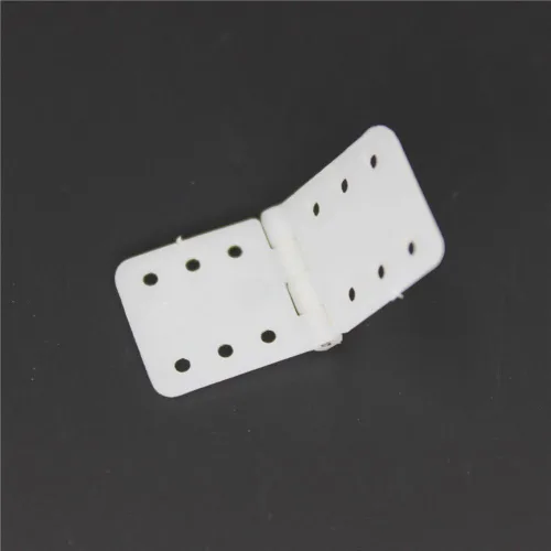 Miniatura 3 de Hobbypark 0.433x1.004 in 0.43" x1.0'' Bisagra de nailon con clavijas pequeñas de repuesto para avión RC (paquete de 20)