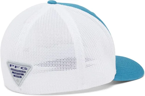 Miniatura 576 de Columbia - Gorra de malla con bandera con árboles unisex para adultos, corona alta
