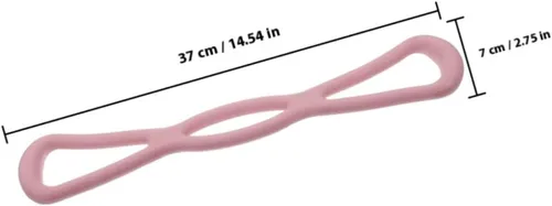 Miniatura 2 de HEMOTON 3Pcs Resistance Bands for Working Out Yoga Fitness Stretch Bands High Elasticity Elastic Workout Straps for Shoulder Opening Chest