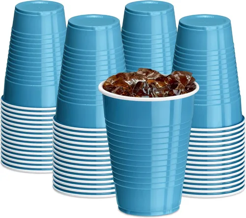 Miniatura 18 de DecorRack - Vasos desechables y reutilizables de 12 onzas para fiestas de cumpleaños, despedidas de soltera, campamentos, eventos en interiores y al