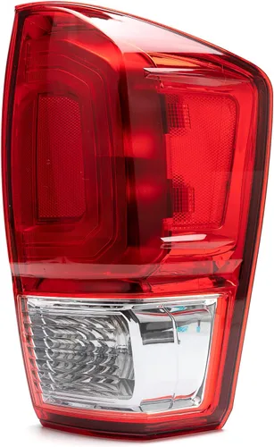 Carcasa de luz trasera lateral derecha compatible con Toyota Tacoma 2016-2022 con lámpara de freno con bombilla Reemplazo 81550-04170