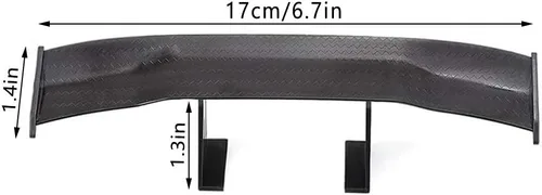 Miniatura 7 de Alerón COGEEK mini, universal, decorativo, para todos los autos