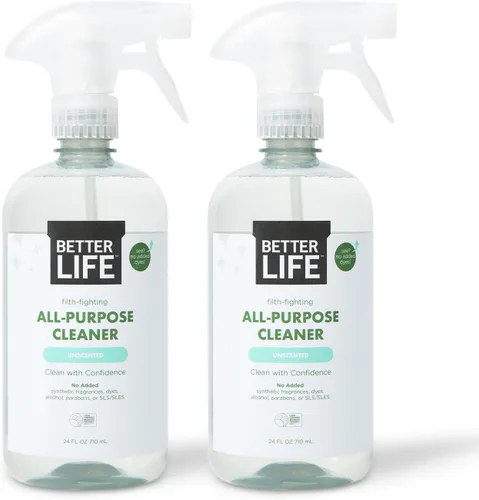 Miniatura 17 de Better Life Limpiador multiusos, espray multiusos de limpieza para el hogar y la cocina a base de plantas, para vidrio, encimeras