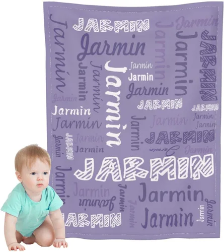 Miniatura 10 de Manta personalizada para niño, manta suave para regalo de cumpleaños de bebé Color: 14
