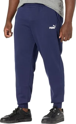 PUMA Pantalones deportivos Essentials de forro polar para hombre (disponibles en tallas grandes y altas)