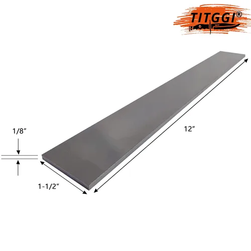 Miniatura 2 de Paquete de 4 unidades de acero 1095 de 12 x 1.5 x 0.12 pulgadas para la fabricación de cuchillos con estrictos estándares de calidad, el acero