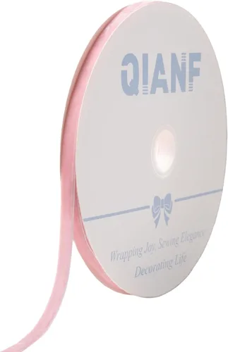 Miniatura 37 de QIANF Cinta de terciopelo, carrete de 1 1/2 pulgadas por 25 yardas (rojo)