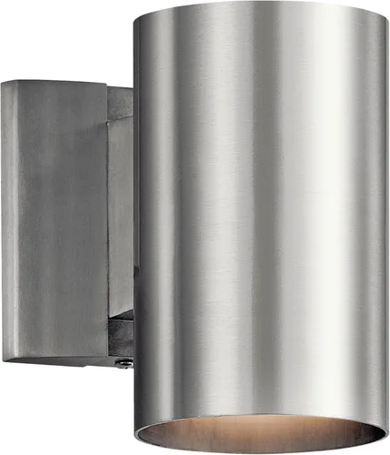 Miniatura 13 de Kichler Cylinders - Aplique de pared para exteriores de 12 pulgadas en negro, lámpara de pared exterior de 2 luces, accesorio cilíndrico