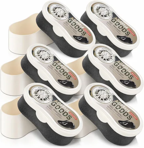 Miniatura 14 de Loopeer 6 Pcs Shoe Shine Sponge, Instant Gloss and Portable, Leather Care for Furniture