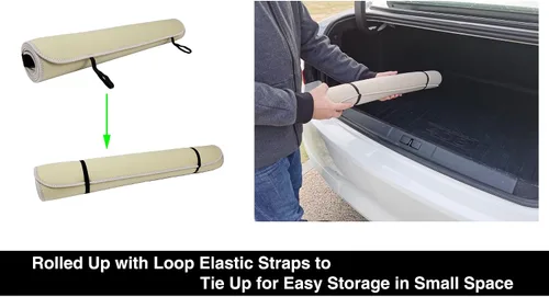 Miniatura 9 de VSHIELD Funda impermeable de neopreno para asiento de coche, protector de asiento antideslizante y a prueba de sudor, ajuste universal para asientos