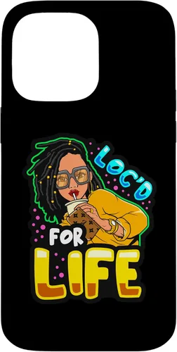 Miniatura 21 de Loc'd for Life Funny Locs Black Queen Dreadlocks Women Girls Case for iPhone 17