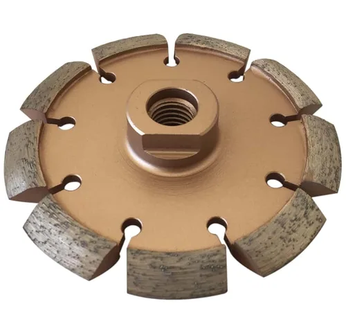 Miniatura 16 de Cuchilla cazadora de grietas de 7 pulgadas para hormigón curado, reparación de asfalto o ensanchamiento de juntas, 0.375 pulgadas de ancho, eje