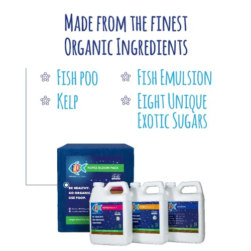 Miniatura 6 de FOOP Nutes Bloom Starter Pack: Obtén cogollos compactos, terpenos increíbles y una explosión de tricomas Infundido con Cal/Mag y sílice