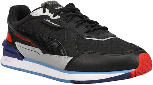 Miniatura 2 de PUMA BMW MMS Low Racer Gray VioletMarinaPuma White Mens