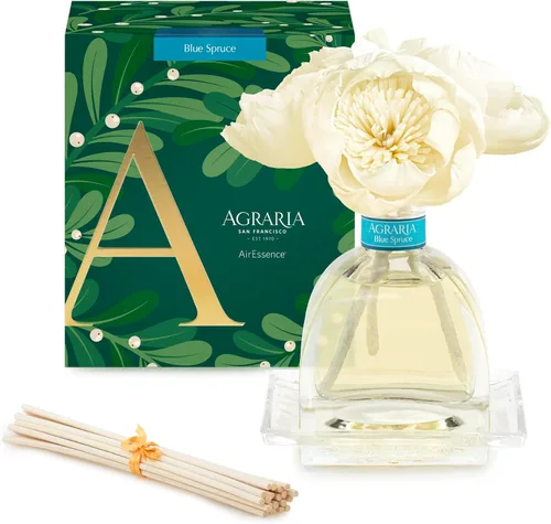 Miniatura 17 de AGRARIA Set de Difusor de Aroma de Flores y Varillas AirEssence, Juego de Fragancia Botánica de Flores Sola Hecho a Mano, Juego de Difusor de Aceite