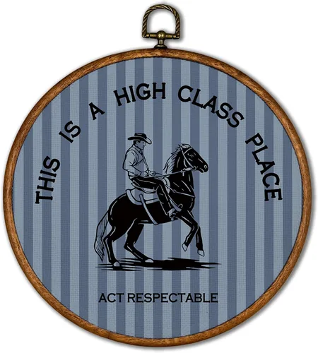 Miniatura 22 de KSDUT Arte de Pared Occidental de Vaquero Ágata Verde - Arte de Pared Preppy Moderno del Suroeste en Lienzo con Marco Colgante, Arte de Pared