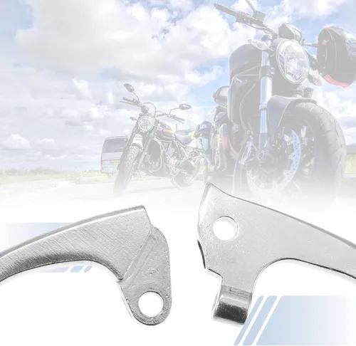 Miniatura 6 de X AUTOHAUX 1 par de palancas de embrague de freno para Yamaha YZ80 YZ125 TW200 XT250 TT350 XT350 XT350 motocicleta freno manillar reemplazo palancas