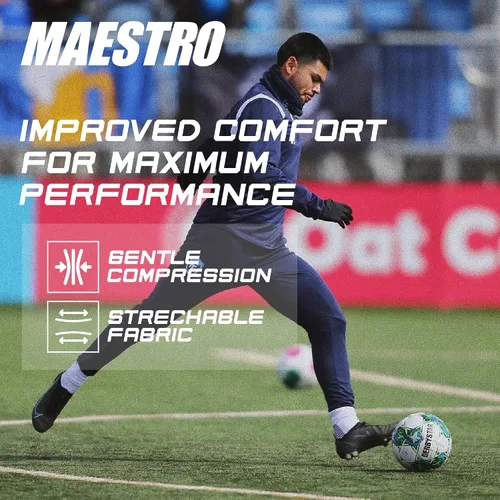 Miniatura 3 de Maestro - Calcetines de agarre de fútbol para hombres y mujeres con almohadillas antideslizantes, ideales para fútbol, baloncesto y deportes