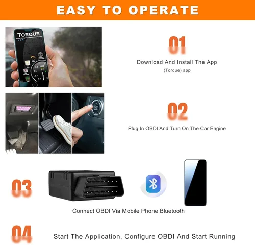 Miniatura 3 de Escáner Bluetooth OBD2 para automóvil, herramienta de escaneo OBDII inalámbrico, lector de código de diagnóstico de motor automático, probador