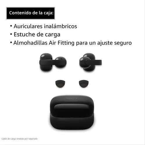 Miniatura 11 de Sony LinkBuds Clip Open-Ear Auriculares verdaderamente inalámbricos, ajuste cómodo y seguro, diseño ligero de clip, controles táctiles, conciencia