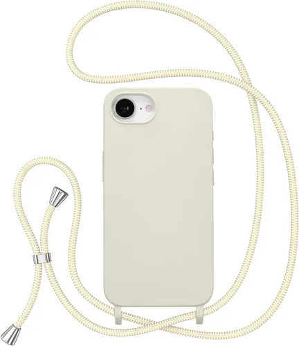 Miniatura 72 de ZTOFERA Funda Crossbody para iPhone 15 Pro con Correa de Cordón Ajustable, Funda Suave de Silicona Líquida para iPhone 15 Pro 6.1 pulgadas - Rosa