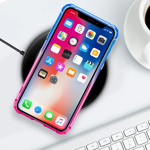 Miniatura 7 de Funda compatible con iPhone XR, transparente para iPhone XR, bonita funda antiarañazos, delgada, esquinas reforzadas, TPU a prueba de golpes, funda