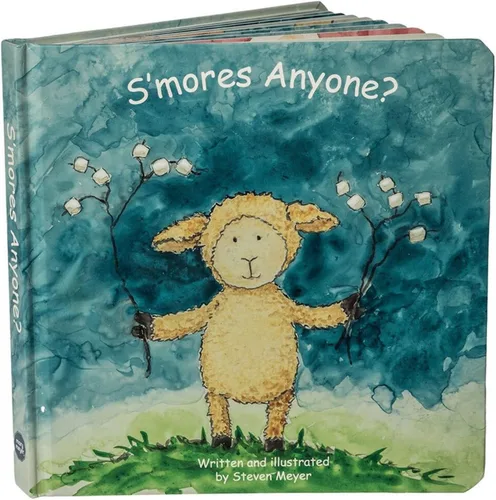 Miniatura 8 de Mary Meyer Libro de tablero de cuentos para bebés y niños pequeños, 8 x 8 pulgadas, amigos de dinosaurios