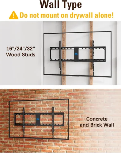 Miniatura 6 de Mounting Dream Soporte de pared para TV RV para la mayoría de pantallas planas LED, LCD de 17 a 42 pulgadas, Montaje de TV fijo para VESA 50x50 a