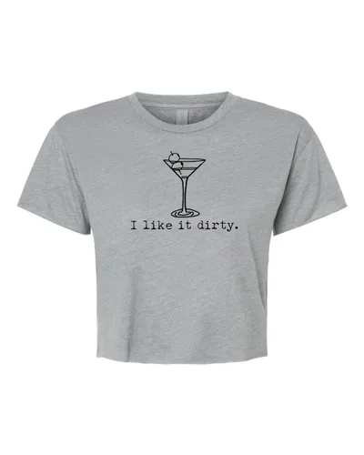 Miniatura 21 de I Wonder If Bourbon Thinks About Me Too, Cute Women's Screen Printed Crop Tee, Shirts With Sayings, Heather Gray or Gold (L, Gold)