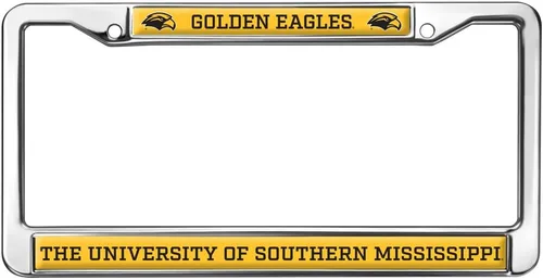 Miniatura 258 de Texas A&M University - Texarkana Mascot - Marco de metal estándar para placa de matrícula de tamaño completo