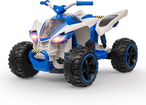 Miniatura 13 de Bluey ATV Quad de 6 V para niños, juguete potente y seguro con batería recargable, conducción hacia adelante y hacia atrás, capacidad máxima