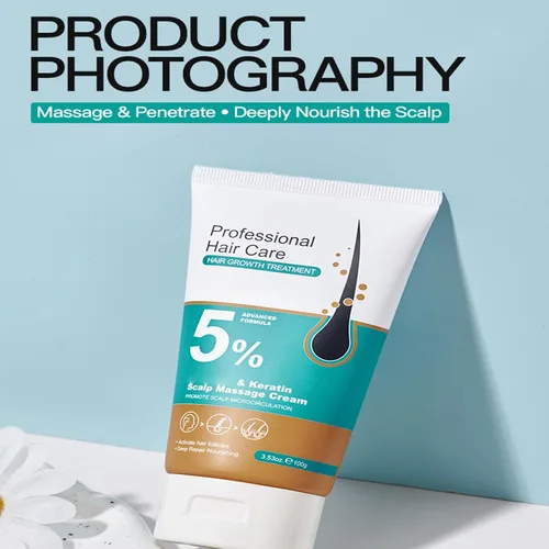 Miniatura 8 de Crema de masaje de cuero cabelludo de minoxidil al 5% para el crecimiento del cabello, cuidado profesional del cabello, tratamiento anti pérdida
