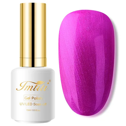 Miniatura 10 de Esmalte de uñas en gel color rojo oscuro, 1 unidad, 0.5 onzas líquidas, color rojo marronado, esmalte de remoción UV LED, arte de uñas/salón de rojo