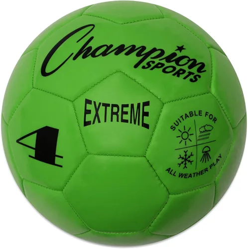 Miniatura 13 de Champion Sports Extreme Series - Balón de fútbol – Tamaños 3, 4, 5, tacto suave, para todo clima, alta retención de aire, pelotas de liga