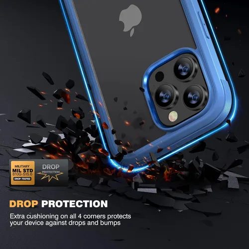 Miniatura 3 de DIACLARA - Funda transparente compatible con iPhone XR 6.1 pulgadas 2018