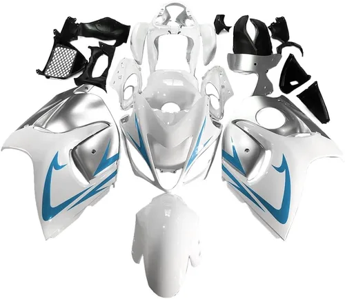 Miniatura 96 de Kit de carenado de inyección azul, negro y blanco para Suzuki GSXR600 GSX750 2006 2007 GSXR 600 GSX-R750 06 07 ABS Carenado de plástico completo