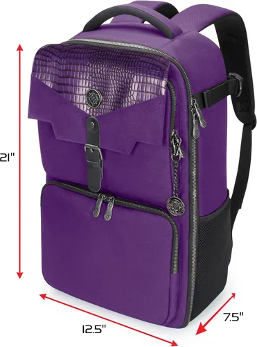 Miniatura 8 de ENHANCE Mochila MTG para almacenamiento de tarjetas TCG, mochila TCG para cajas de cubierta, tarjetas con funda, tapetes de juego, accesorios MTG
