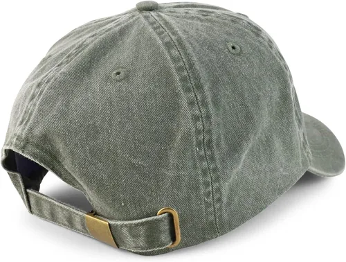 Miniatura 3 de Armycrew Gorra de béisbol sin estructurar teñida con pigmento de algodón lavado grande XXL